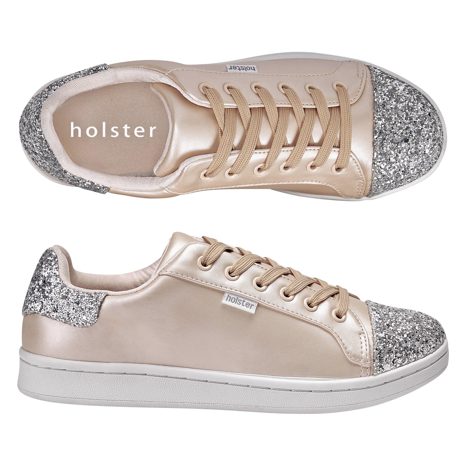 Holster rose gold sneakers on sale