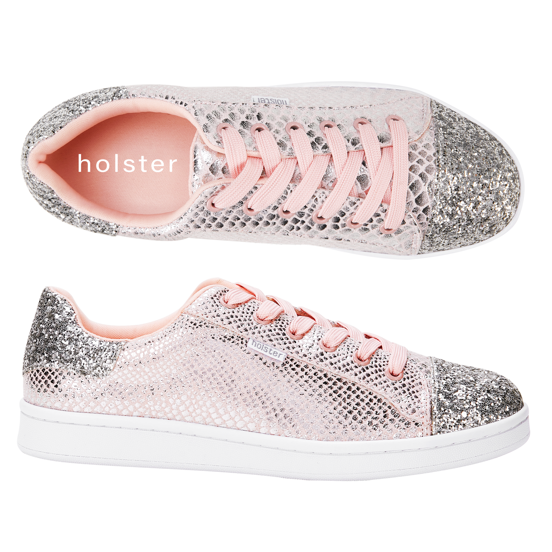 Holster rose gold sneakers outlet